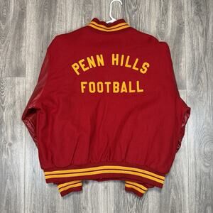 Penn Hills Football Aaron Donald High School Wool Varsity Jacket Size XL